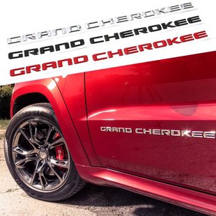 适用于吉普JEEP大切诺基GRAND CHEROKEE车门车贴标志英文字母侧标