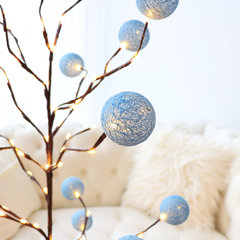 玉兔室内装饰场景布置线球小彩灯串节日LED灯饰马卡龙色少女心|ruв категории фестиваль товаров/подарок, декоративная лампа - от Buy2taobao.com для оказания профессиональной услуги покупки агента Taobao