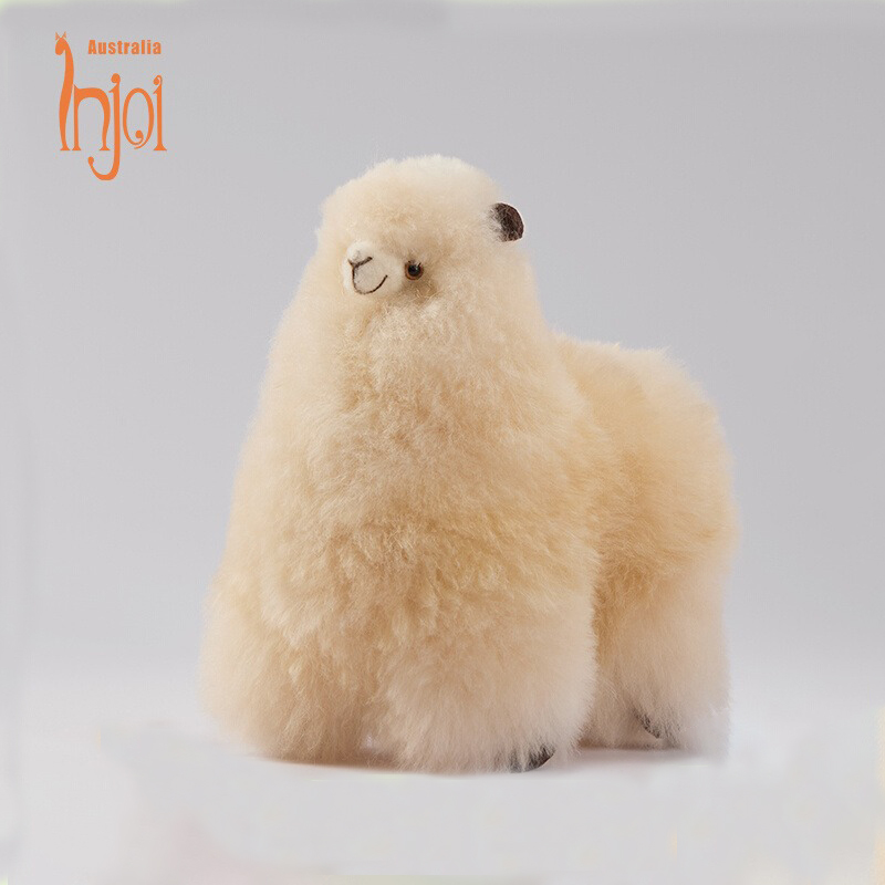 公分羊驼毛玩偶秘鲁手工毛绒玩具