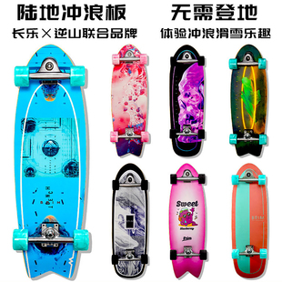 BRIM陆地冲浪板滑板台湾专业双弹簧桥陆冲模拟滑雪冲浪初学者逆山