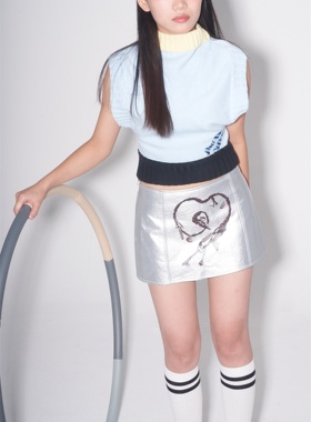 Kiss Order-2023aw原创嫩嫩三色毛织背心针织衫女内搭秋冬设计感