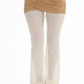 Kiss 裸色系夏日透气舒适垂坠感网纱低腰裙裤 Order 2025ss