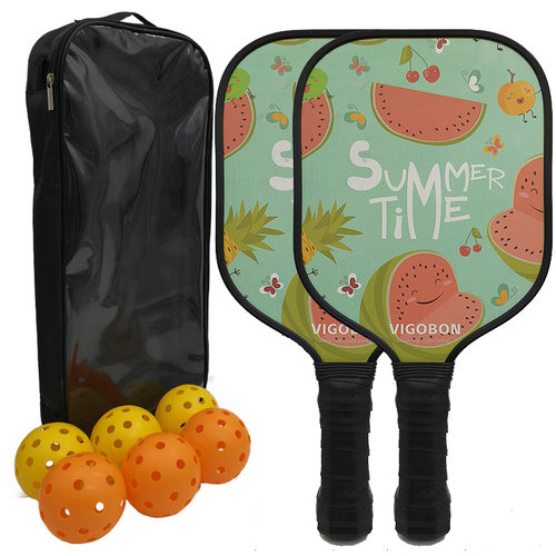 匹克球拍全套pickleball皮克球拍儿童成人玻璃纤维专业匹克球拍板