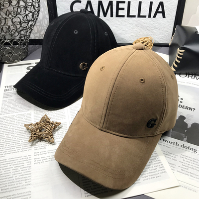 BXLS.进口高级感麂皮绒G字母帽