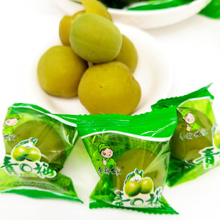 李梅世家青梅500g小包散装称重整颗脆爽青口梅腌制脆梅子休闲零食