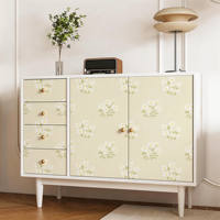 French oil painting cabinet stickers, wallpaper, self-adhesive, waterproof and moisture-proof, furniture renovation wallpaper, cabinet cover-up, thickening and decoration thumbnail 7