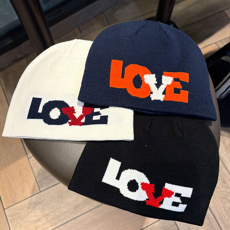 韩国潮童儿童帽子街头痞帅男童女童针织毛线帽设计感包头帽冷帽