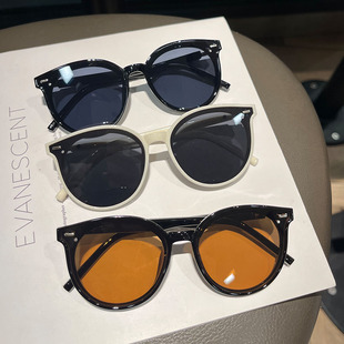 儿童韩版墨镜男童时尚黑色太阳镜女童宝宝男孩防晒防紫外线眼镜潮