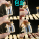 包邮 木盖透明15ML直口好看玻璃瓶20毫升50木塞卡口植物标本西林瓶