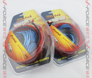 特价套线车载功放套线 低音炮套线汽车音频线音响线材电源线4.5米