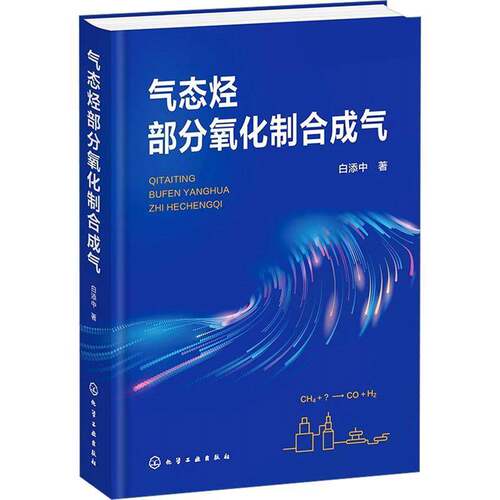 气态烃部分氧化制合成气白添中化学工业出版社9787122497246 图书书籍