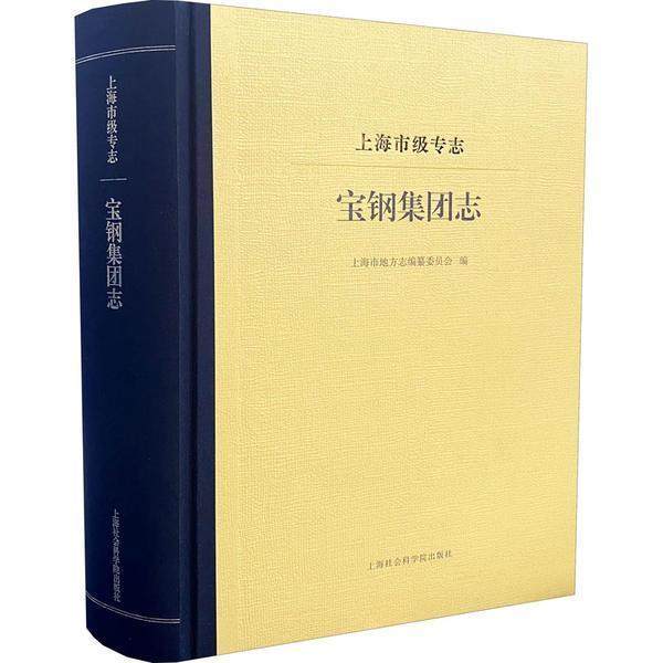 上海市级专志-宝钢集团志上海市地方志纂委员会  历史书籍