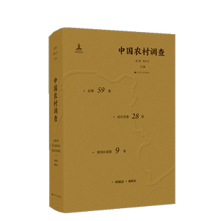 中国农村调查第59卷:村庄类第28卷:黄河区域第9卷徐勇  经济书籍