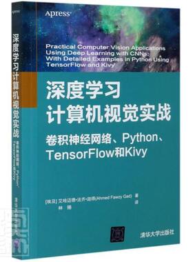 正版包邮 深度学习计算机视觉实战(卷积神经网络Python\TensorFl 9787302558224 艾哈迈德·法齐·迦得 清华大学出版社 传记 书籍