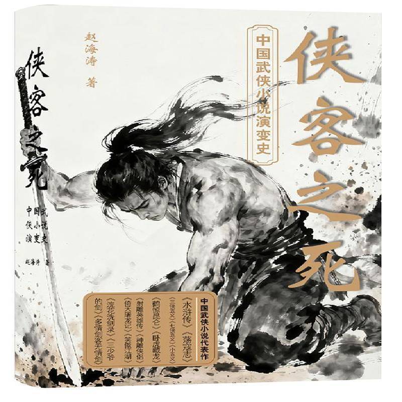 侠客之死:中国武侠小说演变史赵海涛浙江大学出版社9787308265652 文学书籍图片