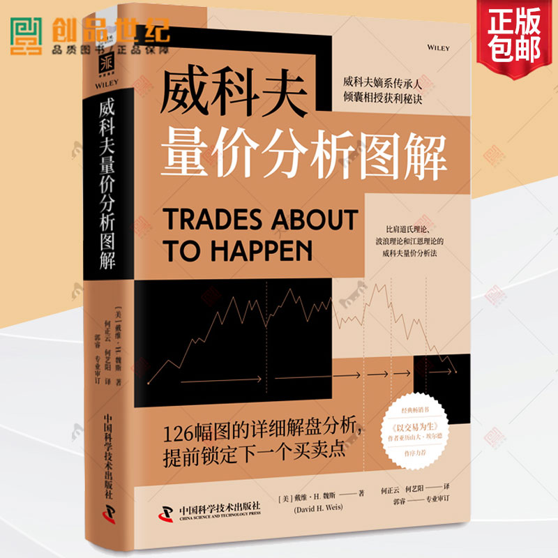 2023新书现货 威科夫量价分析图解 金融分析书籍股市分析分解卖点透析 读懂图形语言洞悉市场走势 成为会看图能解盘的交易高手