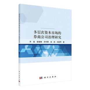 多层次资本市场的券商公司治理研究齐岳  经济书籍