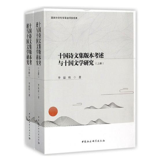 正版包邮 十国诗文集版本考述与十国文学研究 李 书店 文学理论基本问题书籍