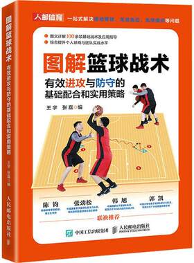 图解篮球战术 有效进攻与防守的基础配合和实用策略王宇  体育书籍