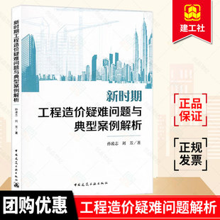 正版包邮 新时期工程造价疑难问题与典型案例解析 孙凌志 刘芳 工程造价案例分析参考学习阅读书籍 中国建筑工业出版社