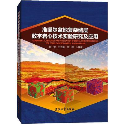 准噶尔盆地复杂储层数字岩心技术实验研究及应用靳军本科及以上岩芯分析应用准噶尔盆地油气复杂自然科学书籍