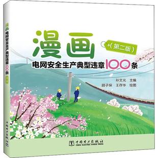 漫画电网生产典型违章100条孙文光  工业技术书籍