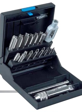 德国VOLKEL科尔 沃克 M3-M12德标手用丝锥套装47001 47005