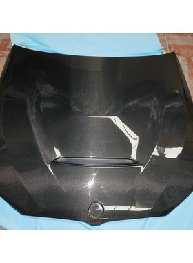 适用于新宝马5系G38 G30改装专用GTS款碳纤维机盖 引擎盖头盖