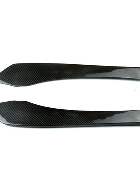 适用于08-12款宝马5系F10 F18　M5款改装碳纤维专用后杠包角风刀