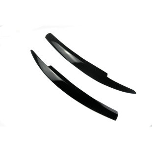 尚酷眼眉贴前大灯眉装 树脂灯眉 饰贴 尚酷改装 适用于大众Scirocco