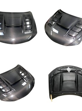 适用于翼豹10代改装专用碳纤引擎盖开孔机盖VARIS款机头盖引擎盖