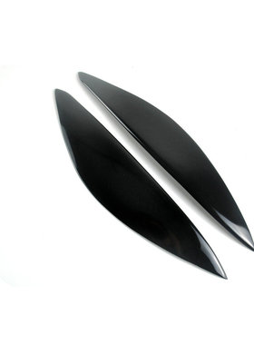 适用于Vauxhall Opel 欧宝Vectra改装黑色树脂灯眉大灯眉装饰贴件