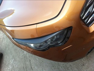 眼眉贴 适用于英菲尼迪FX 碳纤灯眉 灯眉 前大灯眉贴 35碳纤维改装