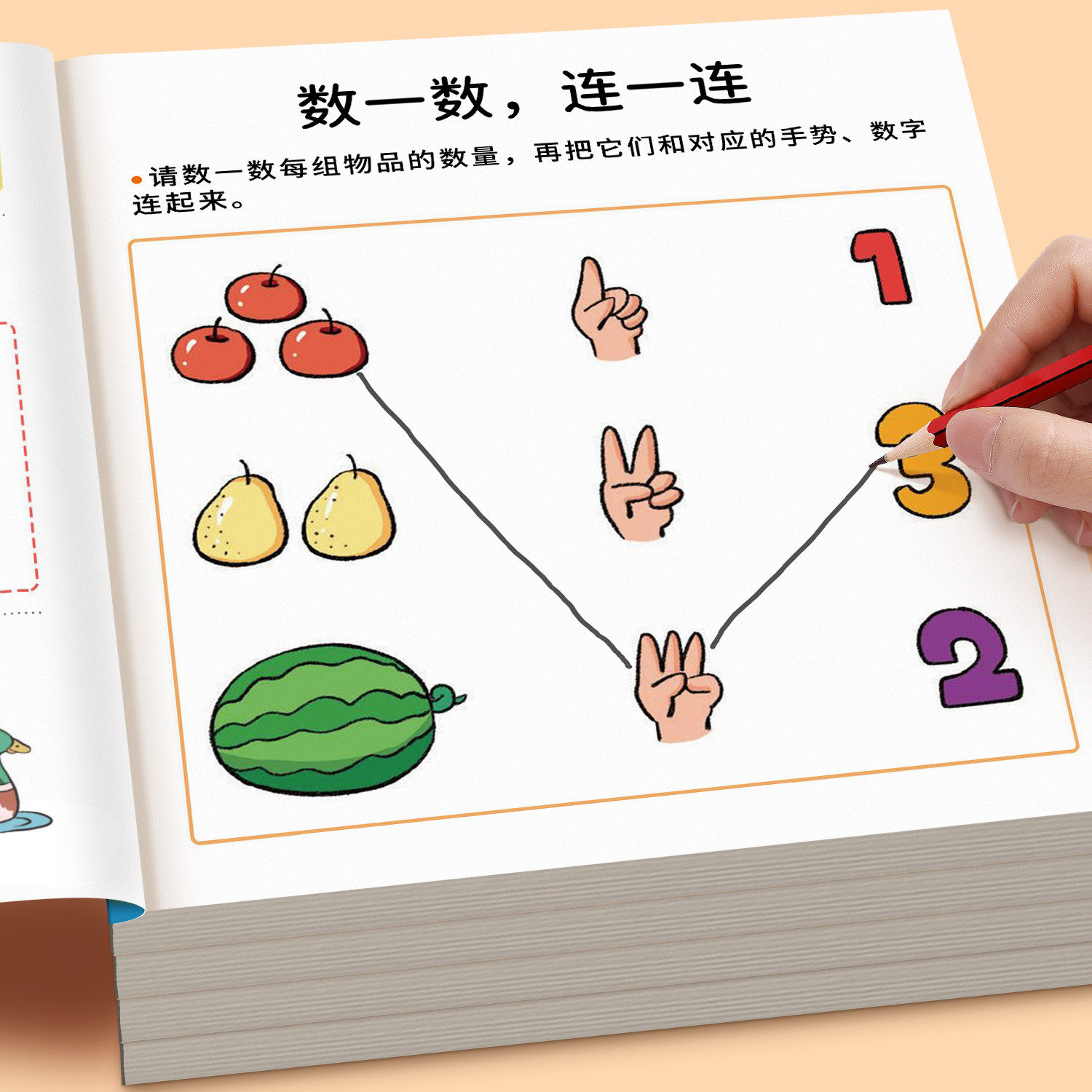 儿童专注力思维训练书1600题3456三四岁教材数学逻辑思维全脑开发绘本阅读幼儿园小中班衔接宝宝练习册找不同认知益智早教启蒙书籍