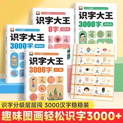 识字书幼儿认字识字大王