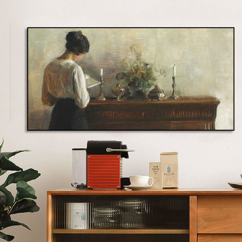 欧式宫廷人物装饰画油画复古风客厅酒店民宿卧室名画挂画餐厅壁画