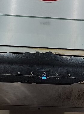定华帝油烟机J608AZ配件开关触摸屏黑色钢化耐高温玻璃破损坏维修