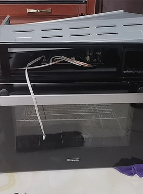欧派ST48-S638蒸烤箱配件黑色钢化玻璃面板门板开关玻璃破碎更换