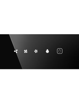 适用万和抽油油烟机X05H黑色钢化玻璃面板耐高温玻璃破裂破碎更换