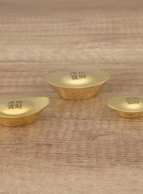 礼品纯铜实心旺财摆件