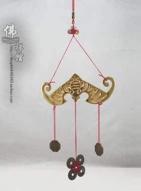纯铜招财进宝纳福福鼠法器挂件