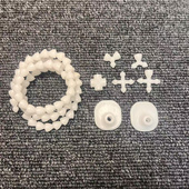 工厂制作直销7mm塑料玩具骨架及各种骨架配件接头制作材料