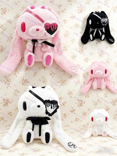 日本GloomyBear泛用兔中古毛绒公仔暴力兔子玩偶安抚娃娃生日礼物