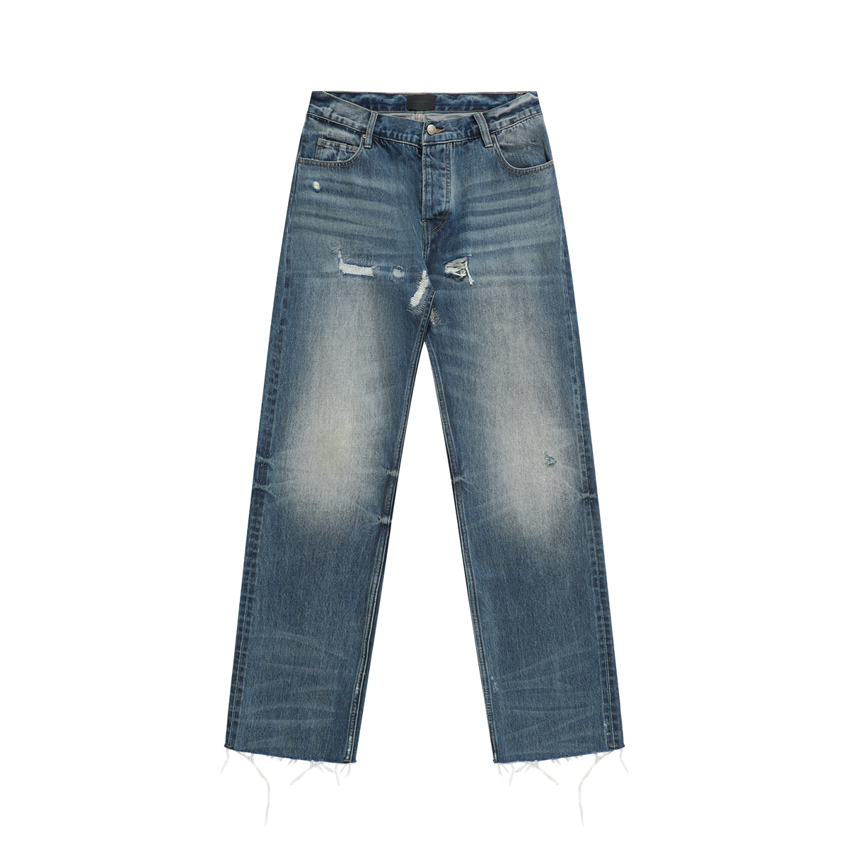 FOG7TH主线水洗破坏牛仔裤