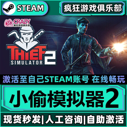 小偷模拟器2Steam激活电脑游戏