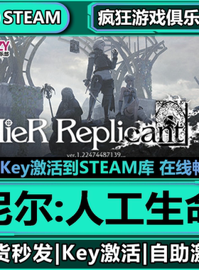 Steam正版尼尔:人工生命激活码CDKey入库NieR Replicant全DLC游戏