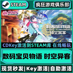 数码 CDKey入库 宝贝物语 激活码 全DLC单机游戏 时空异客 Steam正版