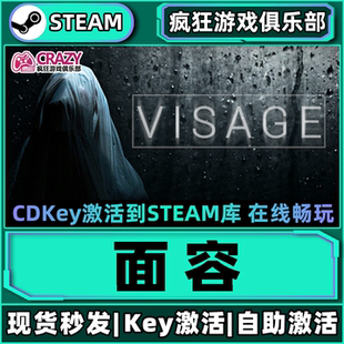 Steam正版面容 激活码CDKey入库 Visage 全DLC 模拟心理恐怖游戏