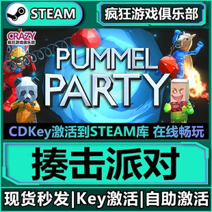 Steam正版揍击派对 激活码CDKey入库 Pummel Party 全DLC动作游戏