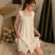 睡衣家居服女款 柠檬太太性感睡衣女夏季 冰丝高级感吊带睡裙中长款